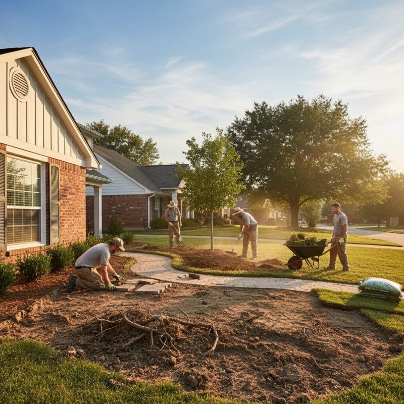 Local Landscaping Contractors pros at work